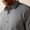 Ariat Mens Everything Classic Fit Shirt Black Mini Medallion - 10073895