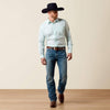 Ariat Mens Everything Classic Fit Shirt Blue Glow - 10073897