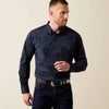Ariat Mens Everything Classic Fit Snap Shirt Night Sky - 10079752