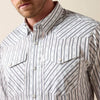 Ariat Mens Everything Classic Fit Snap Shirt White - 10079769