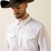 Ariat Mens Everything Classic Fit Snap Shirt White - 10079771