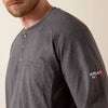 Ariat Mens FR Air Henley Work T-Shirt - 10027889