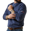 Ariat Mens FR Air Refinery Row Henley T-Shirt - 10043776