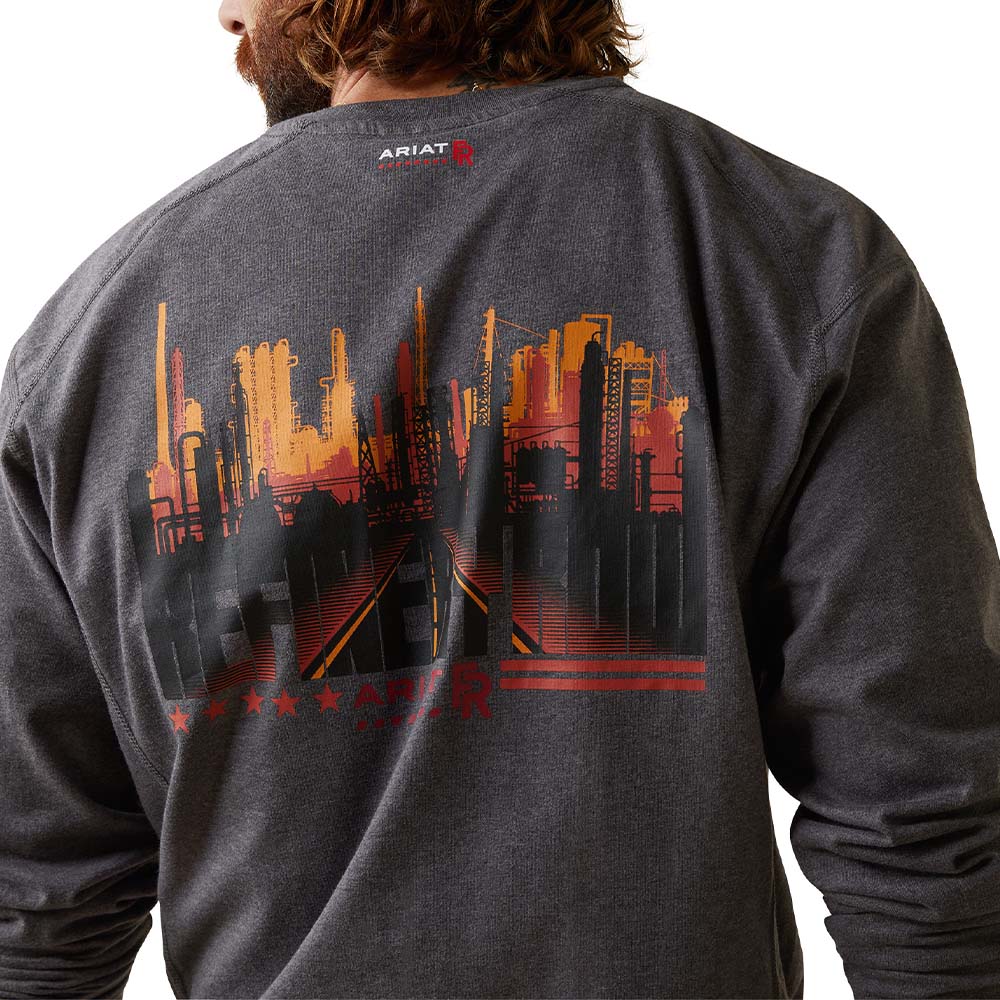 Ariat Mens FR Air Refinery Row Henley Work T-Shirt - 10043775