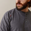 Ariat Mens FR Air Refinery Row Henley Work T-Shirt - 10043775