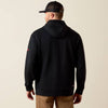 Ariat Mens FR DuraStretch Full Zip Work Hoodie Black - 10023974