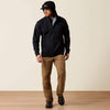 Ariat Mens FR DuraStretch Full Zip Work Hoodie Black - 10023974