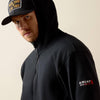 Ariat Mens FR DuraStretch Full Zip Work Hoodie Black - 10023974