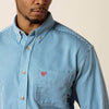 Ariat Mens FR Flame Resistant Blue Work Shirt - 10012250