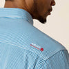 Ariat Mens FR Flame Resistant Blue Work Shirt - 10012250