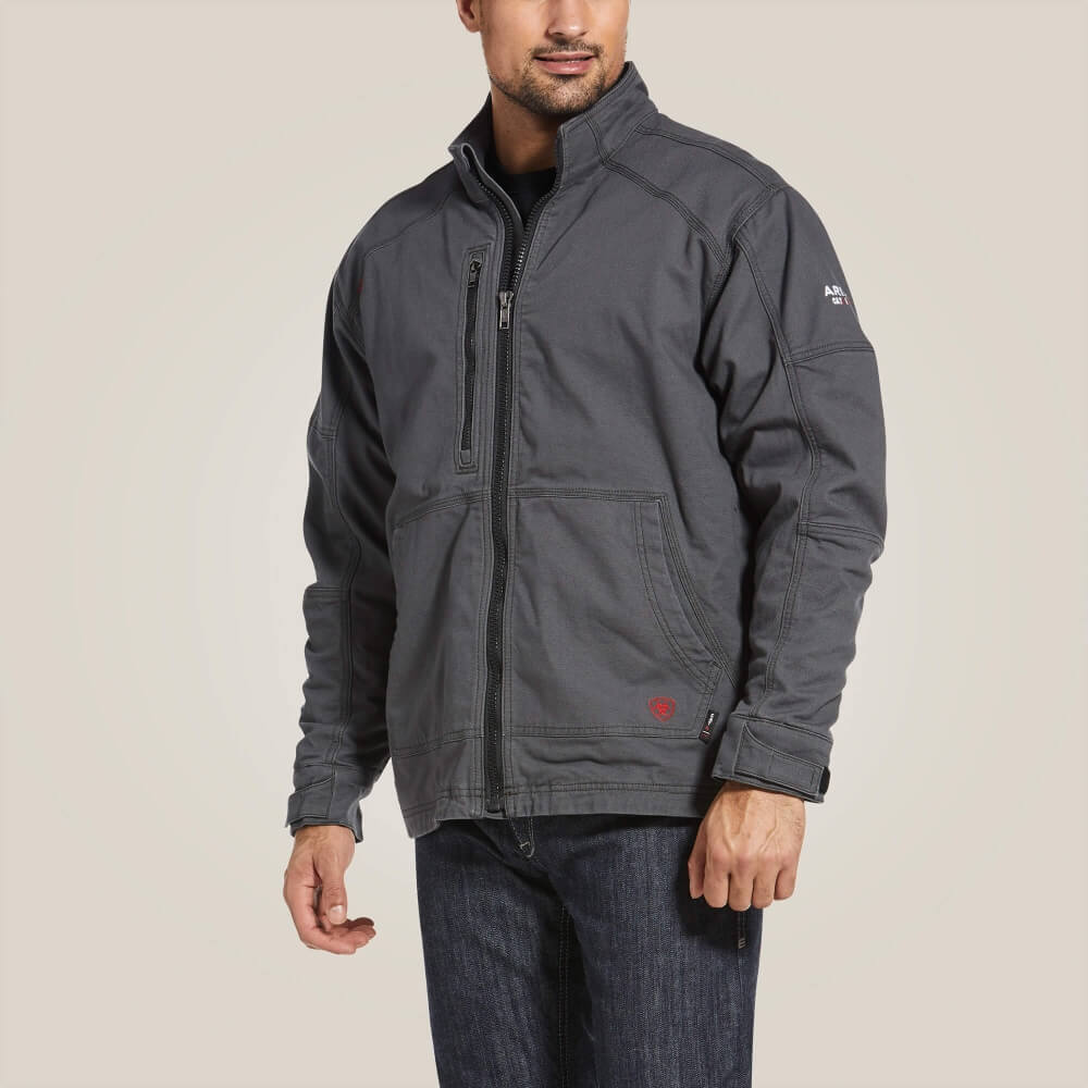 Ariat Mens FR Flame Resistant Duralight Canvas Field Work Jacket - 10033193