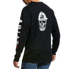 Ariat Mens FR Flame Resistant Roughneck Skull Logo Work T-Shirt - 10026434