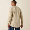 Ariat Mens FR Flame Resistant Work Shirt Sand Heather - 10022598