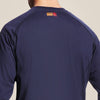 Ariat Mens FR Flame Resistant Work Shirt Navy Blue - 10022597