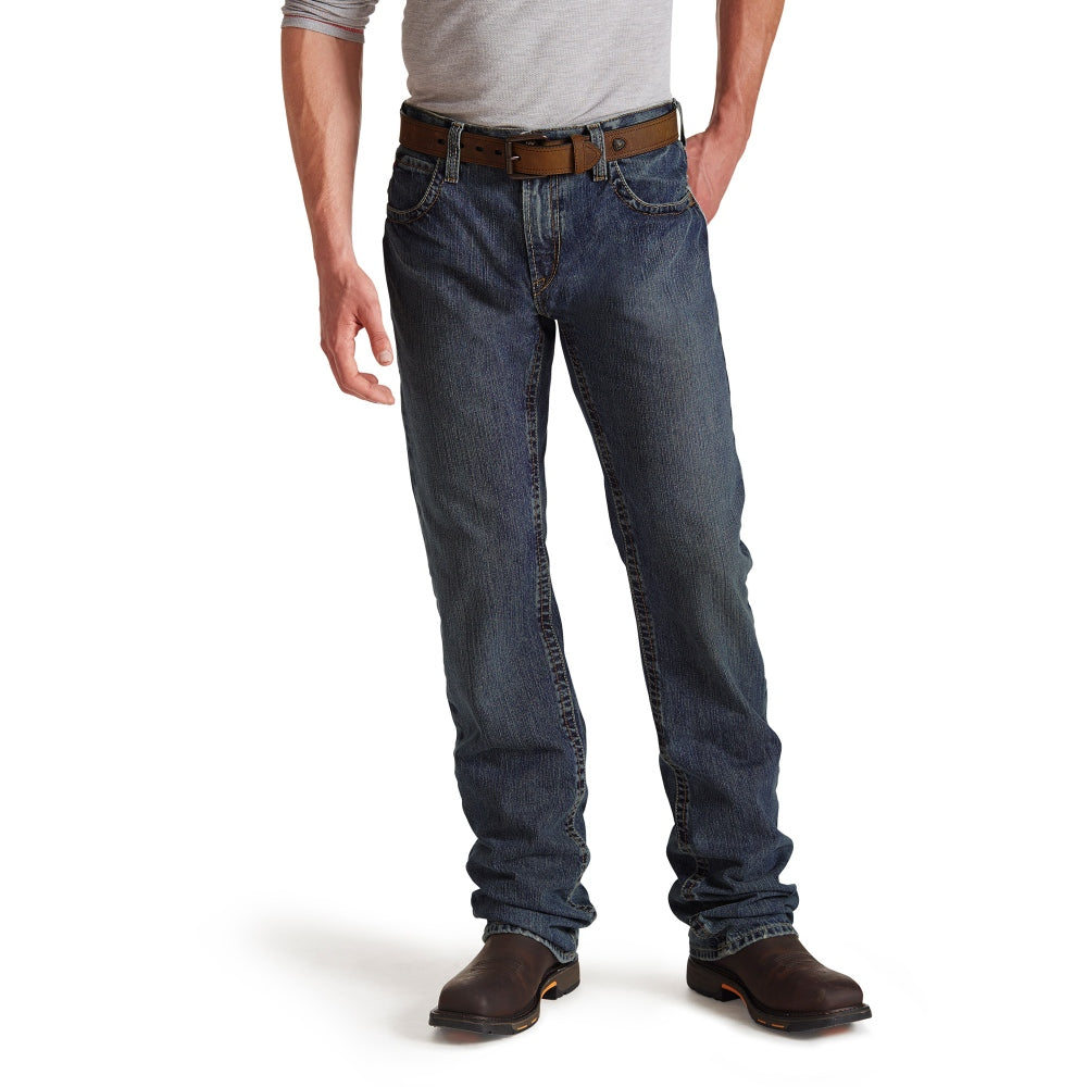 Ariat Mens FR M5 Slim Straight Leg Work Jeans - 10015166