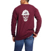 Ariat Mens FR Roughneck Skull Logo Work T-Shirt - 10026435