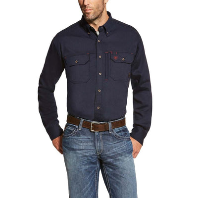 Ariat Mens FR Solid Vent Work Shirt - 10019062
