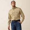 Ariat Mens FR Solid Vent Work Shirt