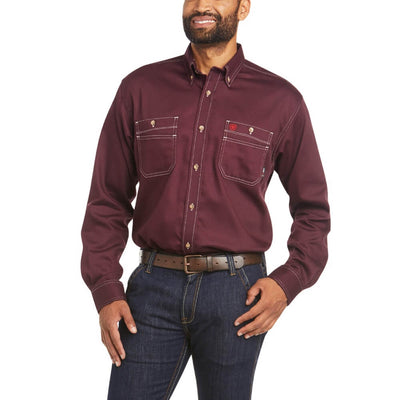 Ariat Mens FR Vented Work Shirt