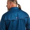 Ariat Mens FR Vented Work Shirt Skyfall Blue