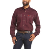 Ariat Mens FR Vented Work Shirt Red - 10035432