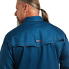 Ariat Mens FR Vented Work Shirt Skyfall Blue - 10039428