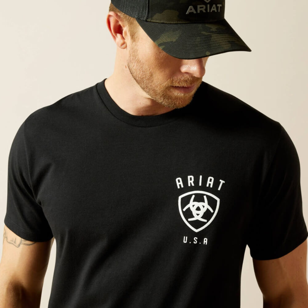 Ariat Mens Faded Bull T-Shirt