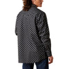 Ariat Mens Felix Fitted Print Shirt Black - 10065785
