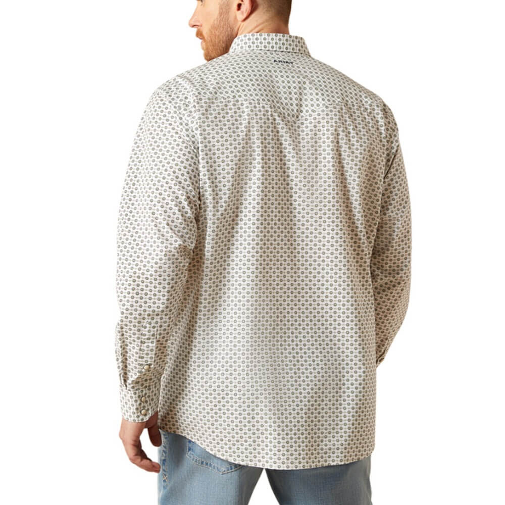 Ariat Mens Fenn Classic Fit Shirt White - 10065784