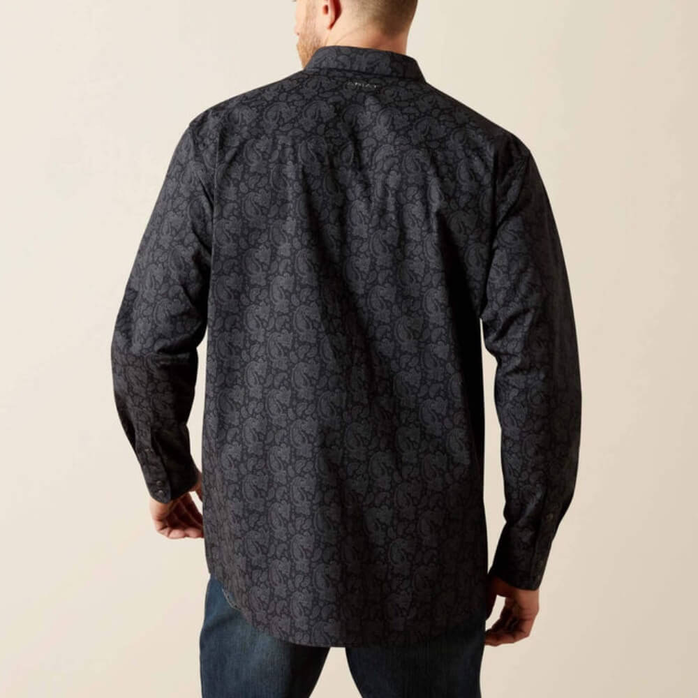 Ariat Mens Finnigan Classic Fit Shirt Black - 10065962
