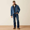 Ariat Mens Flannel Lined Trucker Jacket Nate - 10078964