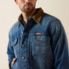 Ariat Mens Flannel Lined Trucker Jacket Nate - 10078964