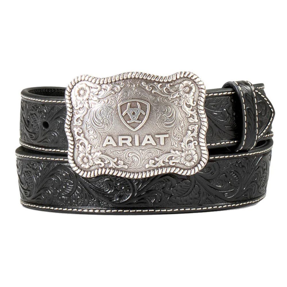 Ariat Mens Floral Accent Belt - A1020401