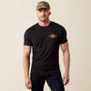 Ariat Mens Fort Knox Locks T-Shirt Black - 10079499