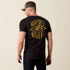 Ariat Mens Fort Knox Locks T-Shirt Black - 10079499