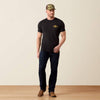 Ariat Mens Fort Knox Locks T-Shirt Black - 10079499