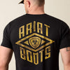 Ariat Mens Fort Knox Locks T-Shirt Black - 10079499