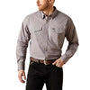 Ariat Mens Fred Fred Classic Fit Shirt Grey - 10065963