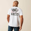 Ariat Mens Freedom Flow T-Shirt White - 10080253