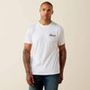 Ariat Mens Freedom Flow T-Shirt White - 10080253