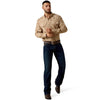 Ariat Mens Fynn Snap Shirt Irish Cream - 10073620