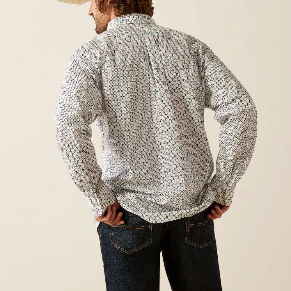 Ariat Mens Gaylor White Shirt