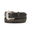 Ariat Mens Genuine Leather Belt Black - A1042801