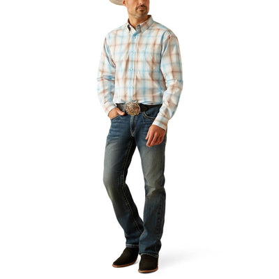 Ariat Mens Grady Plaid Western Shirt