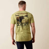 Ariat Mens Grazers T-Shirt Tent Green - 10079399