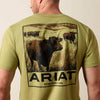 Ariat Mens Grazers T-Shirt Tent Green - 10079399
