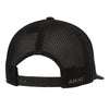 Ariat Mens Grey Offset Logo Cap Black - 1597801