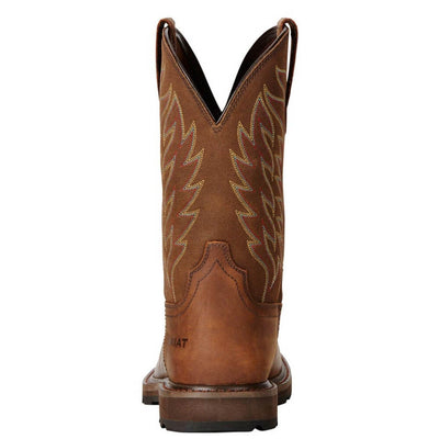 Ariat Mens Groundbreaker Steel Toe Western Work Boots