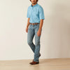 Ariat Mens Guy Turquoise Shirt