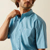 Ariat Mens Guy Turquoise Shirt